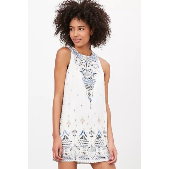 Ecote - Urban Outfitters | Guinevere Ivory Backless Dress | XS - Picture 1 of 9